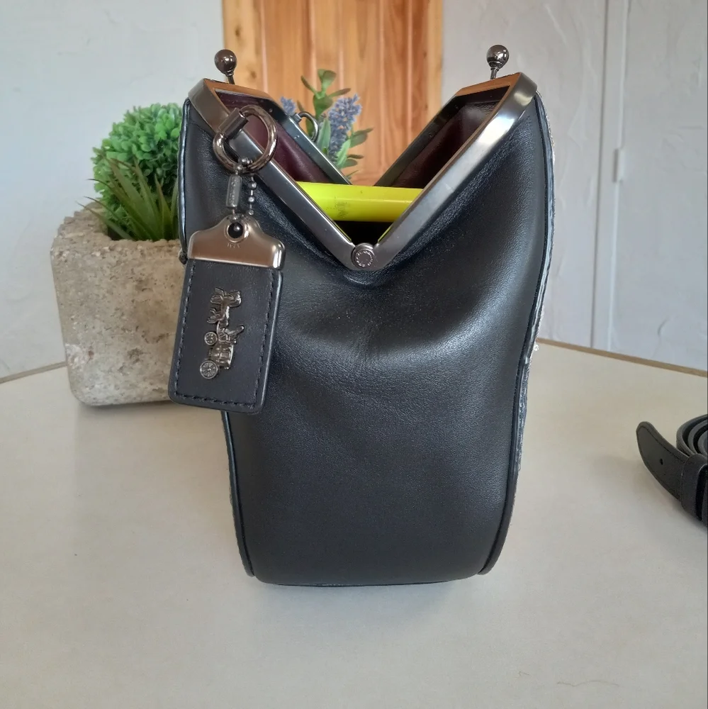 Coach Multicolor Patchwork Crossbody Bag - Picture 10 of 16